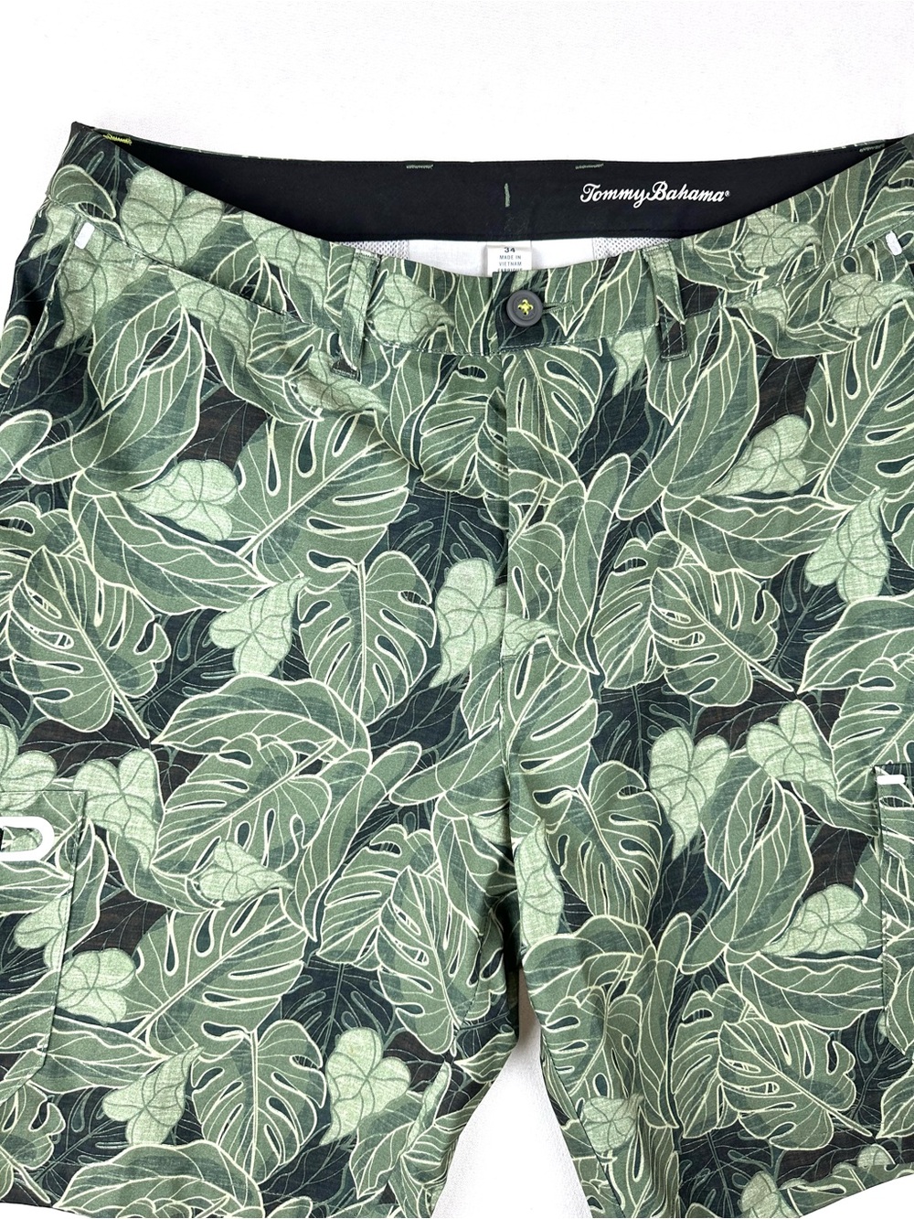 Tommy Bahama Cayman‎ Camo Dunes Hybrid Short Swim Trunk Beach Resort - Picture 3 of 13